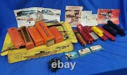 Lionel Postwar 1617S Train Set O27 5 Car Busy Beaver Steam Work Train