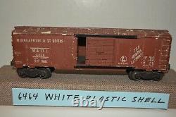 Lionel Postwar 6464 Train Box Car Variation White Plastic Shell Unusual 6464-50