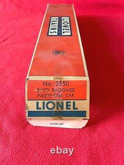 Lionel Postwar C7+ Nonpowered 2550 Baggage-mail Budd B&o Rdc-4