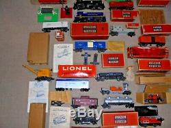 Lionel Postwar Lot Of Trains O Gauge Engines, Cars Great Deal + More