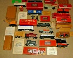 Lionel Postwar Lot Of Trains O Gauge Engines, Cars Great Deal + More