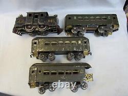 Lionel Pre War 33, 35(2pc), 36 Made In USA 1915-23 Standard Gauge, Runs