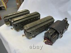 Lionel Pre War 33, 35(2pc), 36 Made In USA 1915-23 Standard Gauge, Runs