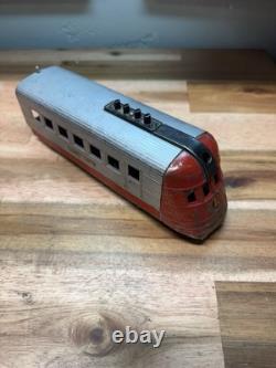 Lionel Prewar 1700E Red & Silver Junior Streamliner Loco Power Car Train Engine