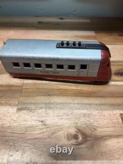 Lionel Prewar 1700E Red & Silver Junior Streamliner Loco Power Car Train Engine
