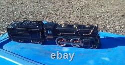 Lionel Prewar Standard Gauge 384E 337 338 Steam Locomotive Passenger Car Train