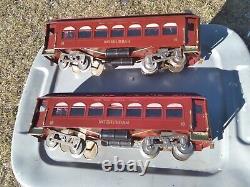 Lionel Prewar Standard Gauge Early 10 Interurban Set Power & Trail Cars RARE