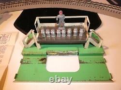 Lionel Refrigerated Milk Car Box 8 Milk Cans Ramp Watchman 3482 from 1954-55 U2