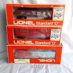 Lionel Santa Fe F3 6-8652 Southern Pcific 6-9821 Stroth Reefer Car 6-9807 NIB 70