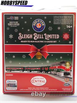 Lionel Sleigh Bell Limited Passenger Lionchief Train Set O Gauge 2423060 New