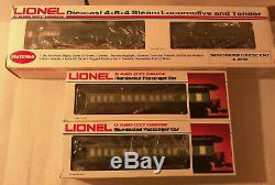 Lionel Southern Crescent Steam Locomotive & Five Car Passenger O Gauge Train Set