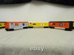 Lionel Spirit Of 76 Train Set, 13 Box Cars, Locomotive, And Caboose, Boxed