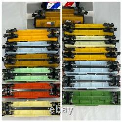 Lionel Spirit Of 76 Train Set, 13 Box Cars, Locomotive, And Caboose, Boxed C8-c9