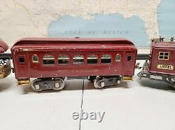 Lionel Standard Ga. Train Set with Locomotive #8, Pullman Pass & Observation car