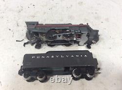 Lionel Steam Engine 8141 and 4 Freight Car