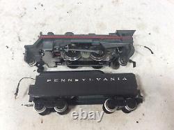 Lionel Steam Engine 8141 and 4 Freight Car