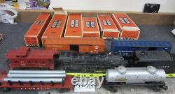 Lionel Train 2036 locomotive Engine Tinder Caboose Tank Car 027 &accessories Set