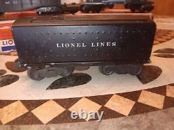 Lionel Train Set 1950's BOXED #1501S Locomotive withSmoke, Tender, 3 Cars & Xtra