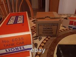 Lionel Train Set 1950's BOXED #1501S Locomotive withSmoke, Tender, 3 Cars & Xtra