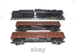 Lionel Train Set 2056 Engine With 2046w Tender And Two Vintage Madison Cars 1948