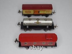 Lionel Trains 1664e Locomotive Tender 1679 Box Car 1680 Tanker 1682 Caboose Runs