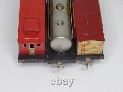 Lionel Trains 1664e Locomotive Tender 1679 Box Car 1680 Tanker 1682 Caboose Runs