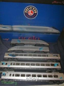 Lionel Trains 6-31714 Amtrak Acela TMCC Locomotive Set 5 Cars