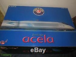 Lionel Trains 6-31714 Amtrak Acela TMCC Locomotive Set 5 Cars