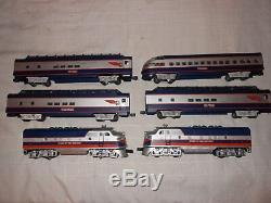 Lionel Trains 6-38153&6-39110-39113 Spirit of the Century F-3 AA & 4 Pass Cars#M