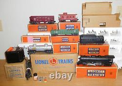 Lionel Trains Postwar Boxed #1503ws Set Locomotive #2055 Tender 4 Cars O Gauge