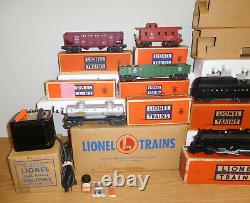 Lionel Trains Postwar Boxed #1503ws Set Locomotive #2055 Tender 4 Cars O Gauge