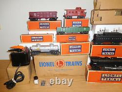 Lionel Trains Postwar Boxed #1503ws Set Locomotive #2055 Tender 4 Cars O Gauge