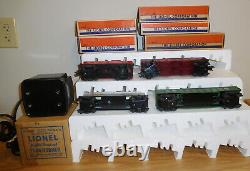 Lionel Trains Postwar Boxed #1503ws Set Locomotive #2055 Tender 4 Cars O Gauge