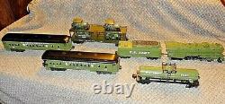 Lionel U. S. Army WWII Troop Train Set with MTH Double Jeep Flat-Bed Car Upgrade