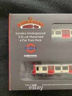 London Underground Bachmann 35-990 S Stock 4-car train pack