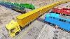 Long Giant Truck Accidents On Railway And Train Is Coming 26 Beamng Drive