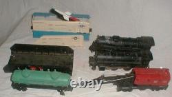 Lot-5 Vintage LIONEL 027 O-gauge Steam Locomotive TRAIN Engine Car Missile-Crane