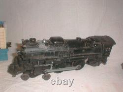 Lot-5 Vintage LIONEL 027 O-gauge Steam Locomotive TRAIN Engine Car Missile-Crane