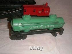 Lot-5 Vintage LIONEL 027 O-gauge Steam Locomotive TRAIN Engine Car Missile-Crane