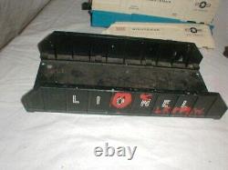 Lot-5 Vintage LIONEL 027 O-gauge Steam Locomotive TRAIN Engine Car Missile-Crane