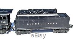 Lot 6 Lionel Train Set 675 Loco w Baldwin Discs 6466WX 6357 6462 6465 6656 Cars