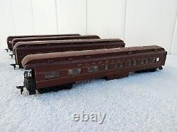 Lot HO Scale AHM Pennsylvania #9506-A Train Engine & 4 ATHEAR HEAVYWEIGHT CARS