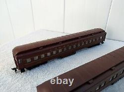 Lot HO Scale AHM Pennsylvania #9506-A Train Engine & 4 ATHEAR HEAVYWEIGHT CARS