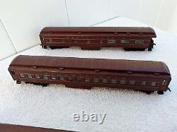 Lot HO Scale AHM Pennsylvania #9506-A Train Engine & 4 ATHEAR HEAVYWEIGHT CARS