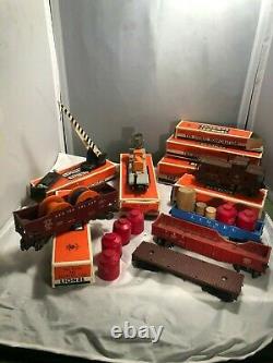 Lot Lionel Train O gauge Used engines, cars, tracks and accessories Post War