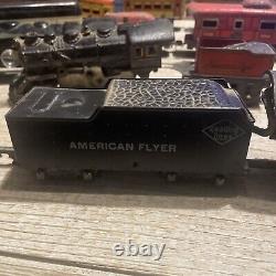 Lot Of 14 O Gauge Pre War Train Cars And Locomotives. Collectible Trains