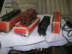Lot Post-war Lionel 0-gauge Railroad Rolling Stock R/r Train Cars Original Boxes