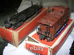 Lot Post-war Lionel 0-gauge Railroad Rolling Stock R/r Train Cars Original Boxes