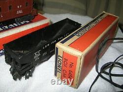 Lot Post-war Lionel 0-gauge Railroad Rolling Stock R/r Train Cars Original Boxes