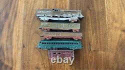 Lot of 6 Tootsie Toy Trains- Locomotive Pennsylvania